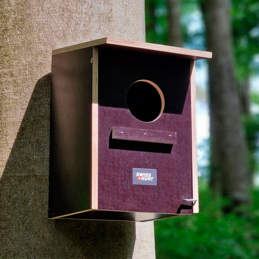 Swiss Hunt Forest Owl Nesting Box 