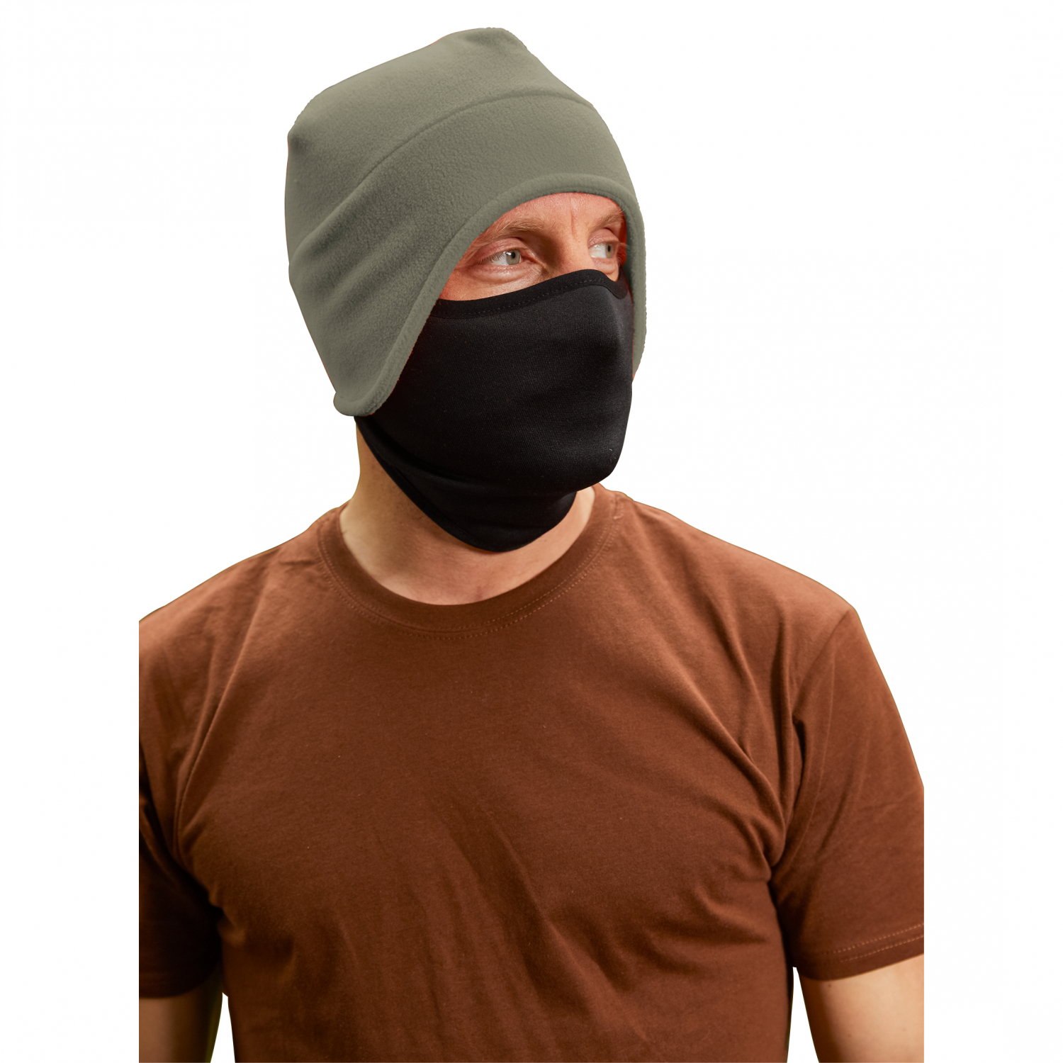Unisex Fleece Cap Iceblocker (green) 