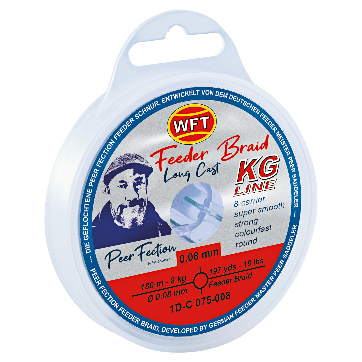 WFT Fishing line Peer Fection LC Feeder Braid 