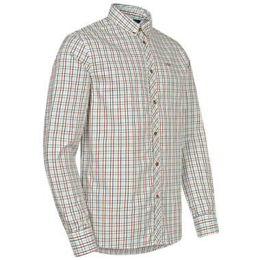 Blaser Men's Shirt Tristan 22 Bordeaux/Blau Checkered