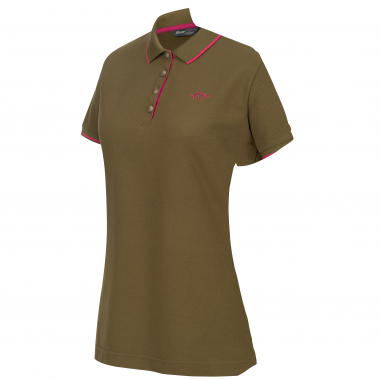 Blaser Polo Shirt 24 Women (Dark Olive/Heather)