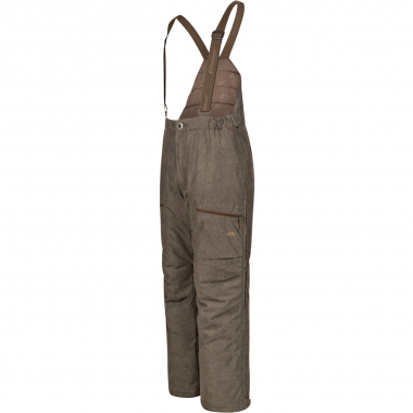 Blaser Top Heat Bib 2L Trousers Vintage Men, Padded (Olive Melange/Black)