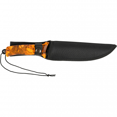 Dagger with rubber
