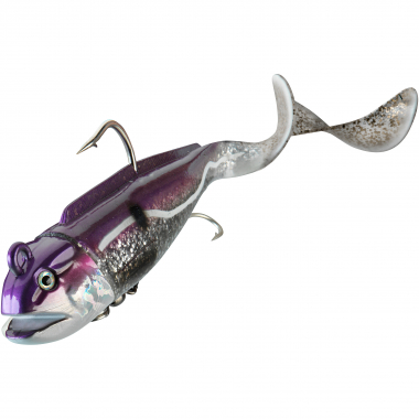 Daiwa D-Wolf Curly (purple haddock)