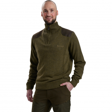 Deerhunter Carlisle Knitted Jumper For Men, With Stormliner® (Cypress)