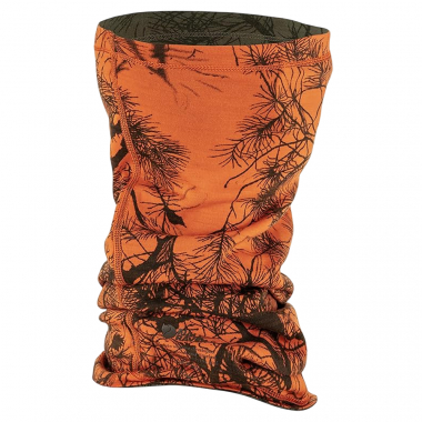 Fjällräven Lappland Neck Gaiter (Green Camo-Orange Multi Camo)