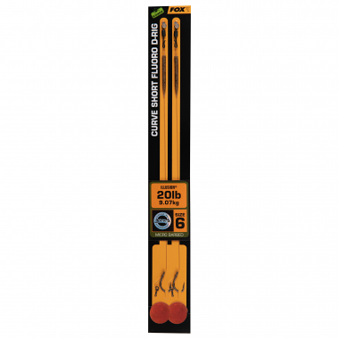 Fox Edges Curve Short Fluoro D-Rig