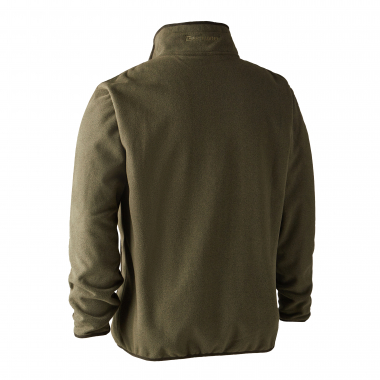 Gamekeeper Bonded Fleece Jacket Men, Reversible (Orange)