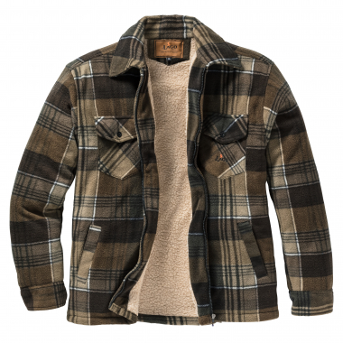 il Lago Basic Men's Fleece jacket lumberjack