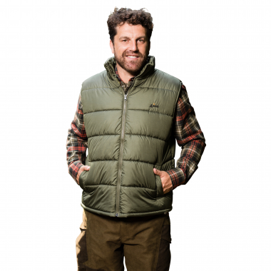 il Lago Basic Men's Thermo Quilted Vest Finley