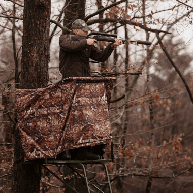 il Lago Passion Camouflage cover for 2-person XL tree stand ladder Mammut