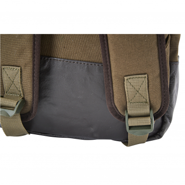 il Lago Passion Canvas/leather backpack Travel