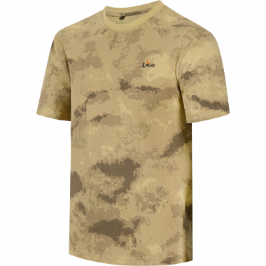 il Lago Prestige Set Of 2: T-Shirts Men (Beige Camouflage/Dark Camouflage)