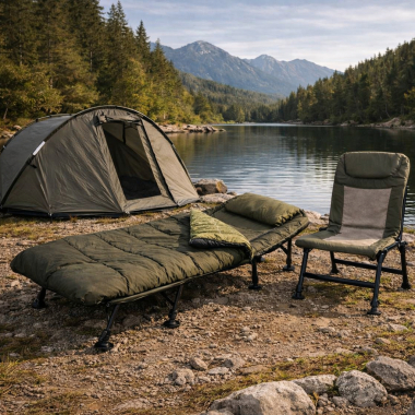 Kogha Tent, Lounger, Chair, Sleeping Bag-Combo Emperor