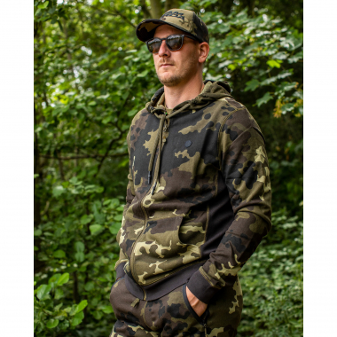 Korda Zip Hoodie Dark Kamo