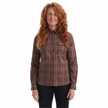 Lady Elena Shirt Women (Green Check)