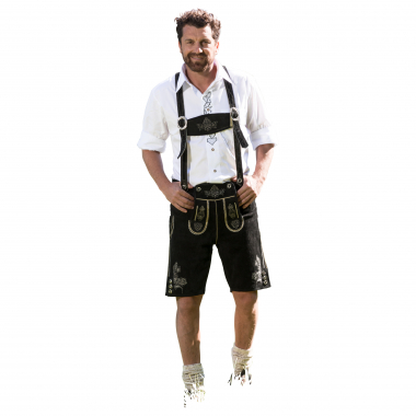 Men's il Lago Prestige Costume Leather Shorts