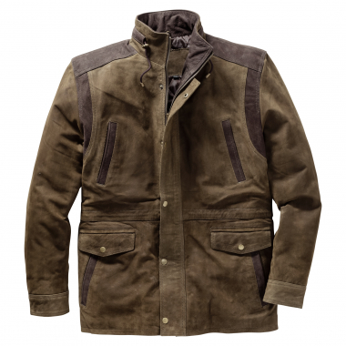 Men's il Lago Prestige Men's Leather Jacket (Bicolor)
