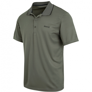 Men's Maverick V Active men's polo shirt (mud)