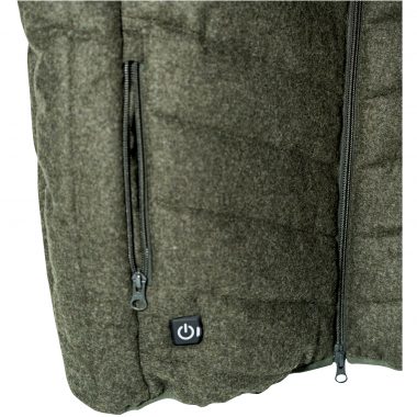 Merino Loden Heated Vest Men (Olive)