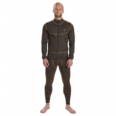 Norden Insulated Fleece For Men (Brown Melange)