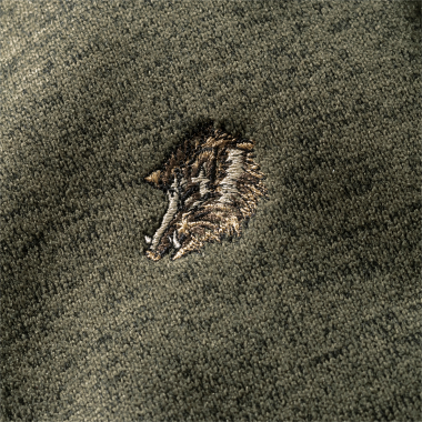 OS Trachten Mysqafe Knitted Fleece Jumper Men (Olive)