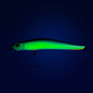 Probaits C4 Minnow - Faded | Broken Turbid (Glow)