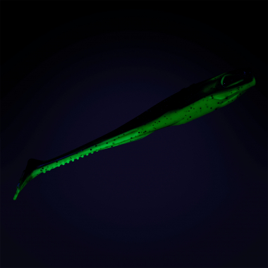 Probaits Holi Shad 5" | Blacksite Green (UV)
