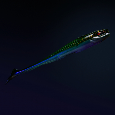 Probaits Holi Shad 5" | False Light (UV)