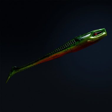 Probaits Holi Shad 5" | Hazard Plasma UV)