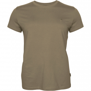 Set of 3: T-Shirts Women (Green/H.Brown/Khaki)