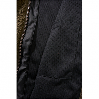 Teddy Fleece Jacket Hooded Women (Olive)