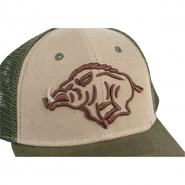 Unisex Mesh cap with wild boar