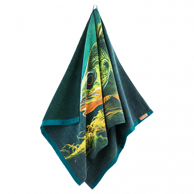 Zwoltex Towel featuring a “Perch” design