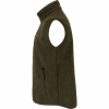 Fibre Fur Fleece Waistcoat Dario Men (Olive) 