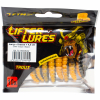 FTM Lifter Lures Larvy, Dark Yellow/Black