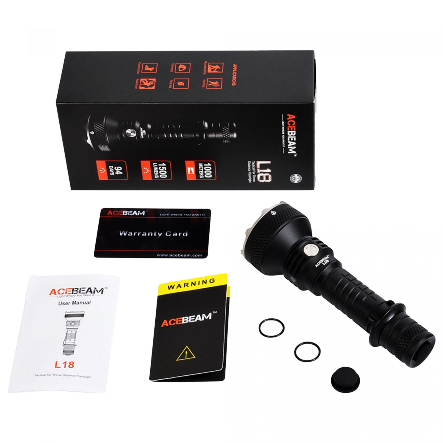Bearstep AceBeam L18 with 1,500 lumens 