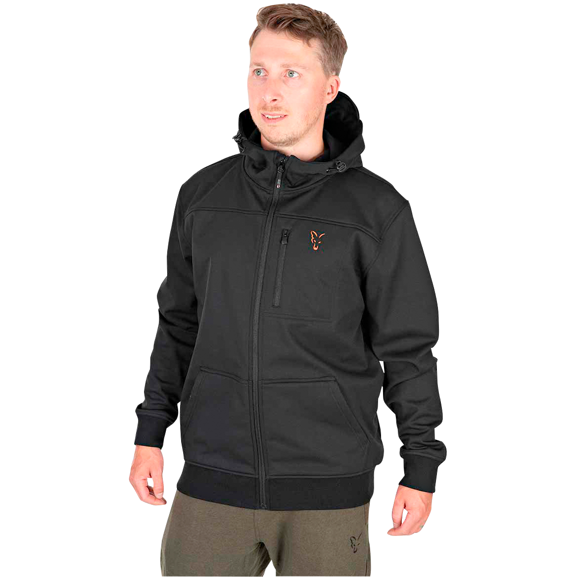 Fox Carp Men's Collection softshell jacket (black) 