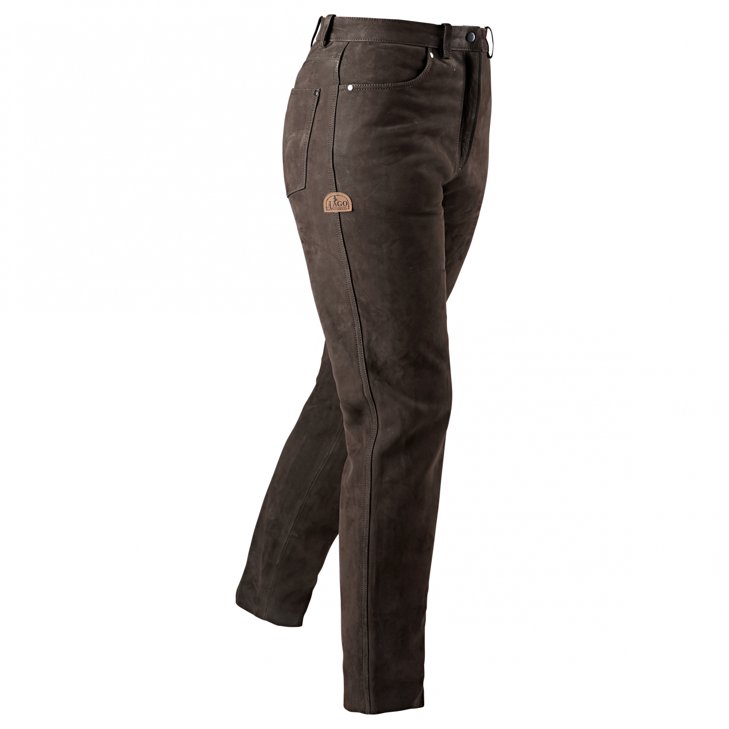 il Lago Prestige Women's il Lago Prestige Women's Nubuk Leather Trousers 