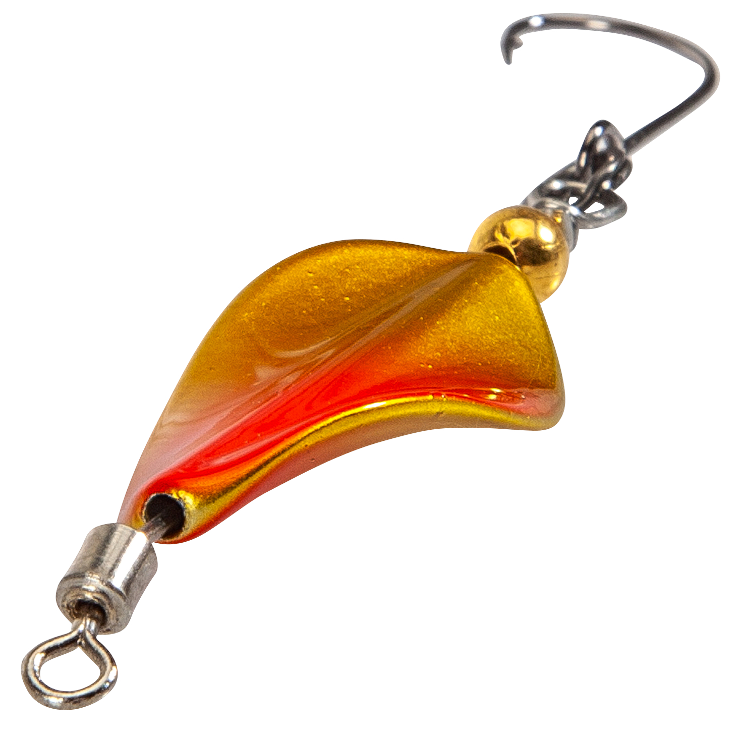 Iron Trout Troutbiat Swirly Series Leaf Lure (RG) 