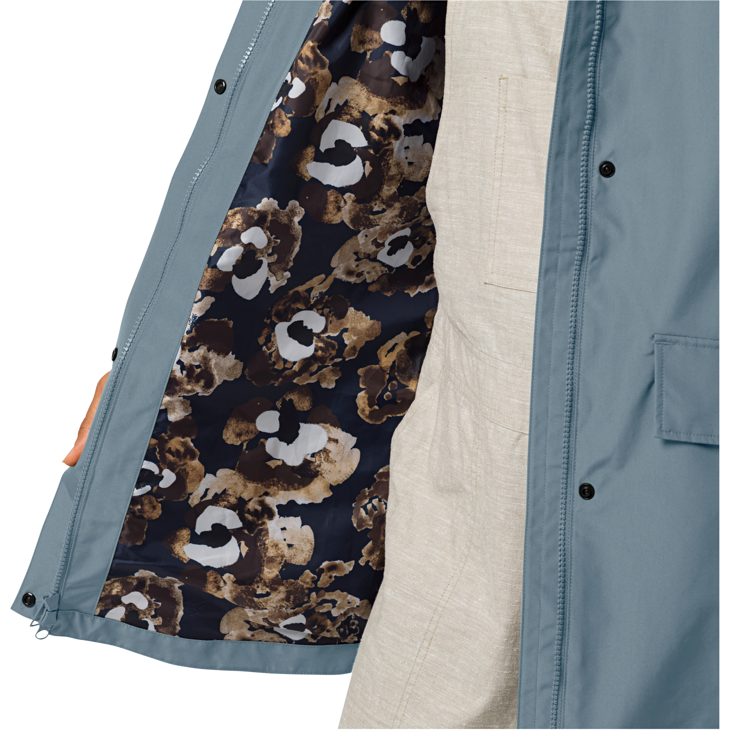 Jack Wolfskin Women's Jacket Cape York Paradise Coat (citadel) 