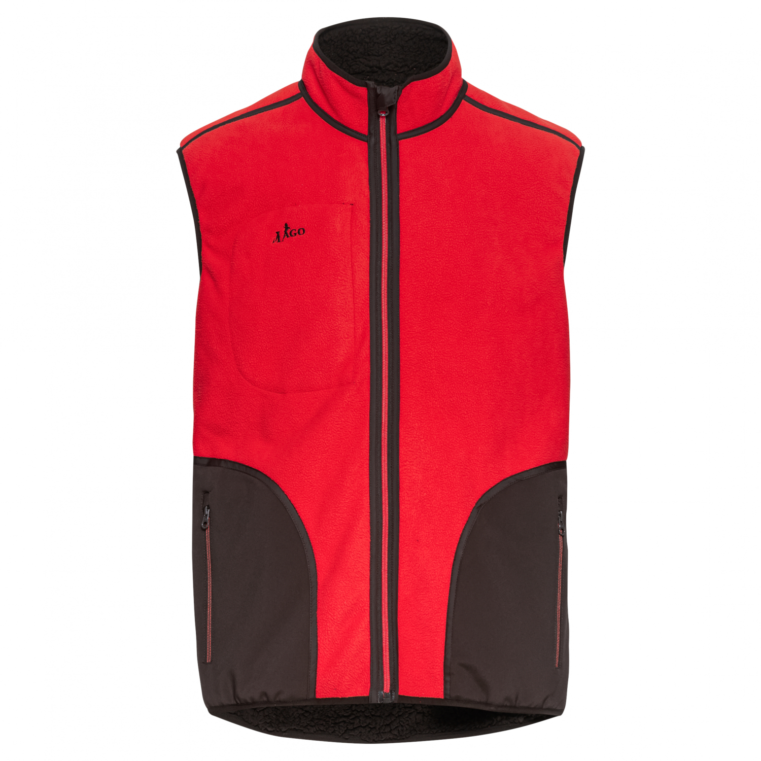 Men's Teddy fleece vest 
