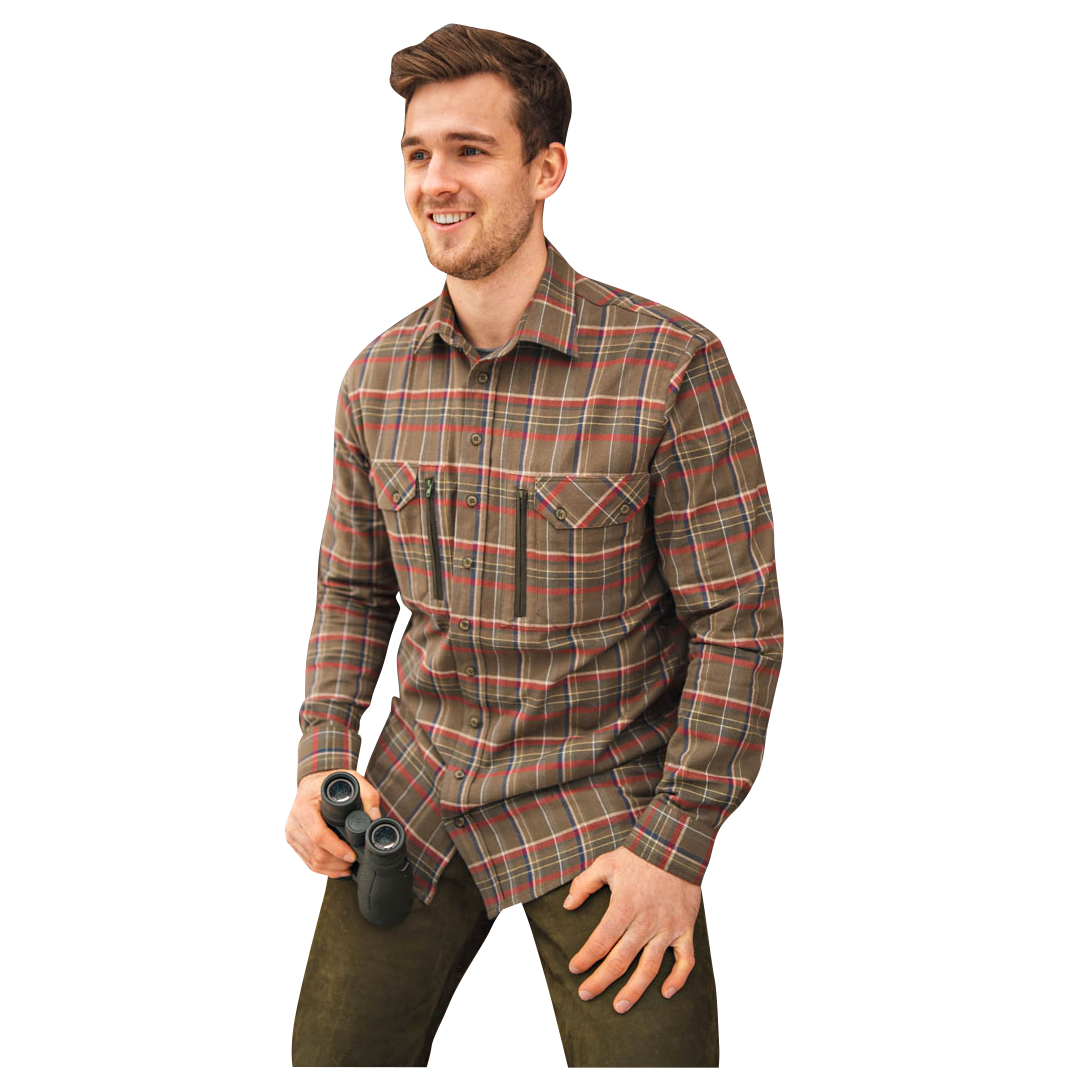 OS Trachten Men's Long Sleeve Shirt 