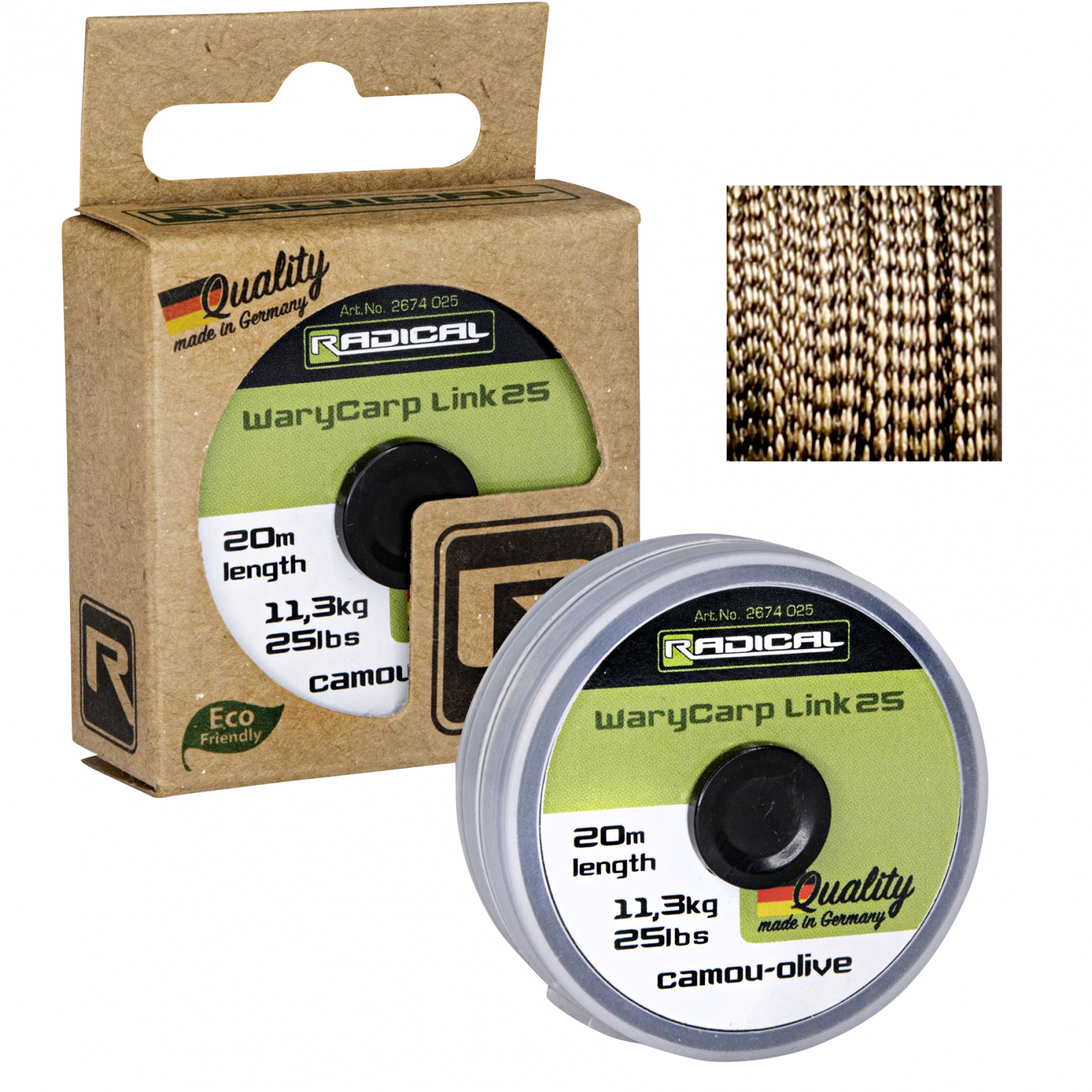 Quantum Radical Fishing line WaryCarp Link 