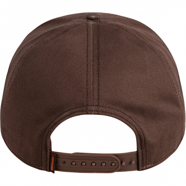 Badge Cap Unisex (Dark Brown)