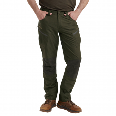 Chasse Trousers For Men (Olive Night Melange)
