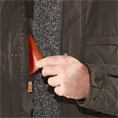 Fjällräven Övik Wool Padded Jacket M Men (Dark Olive)