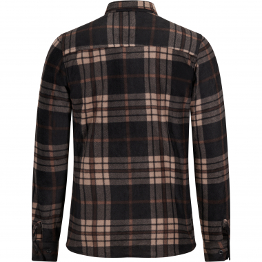 il Lago Basic Winterberg Fleece Shirt Men (Anthracite/Brown)