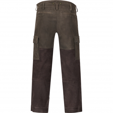 il Lago Prestige Leather Trousers Arne II Men (Brown)