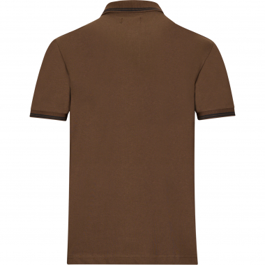 il Lago Prestige Polo shirt Pique (brown)
